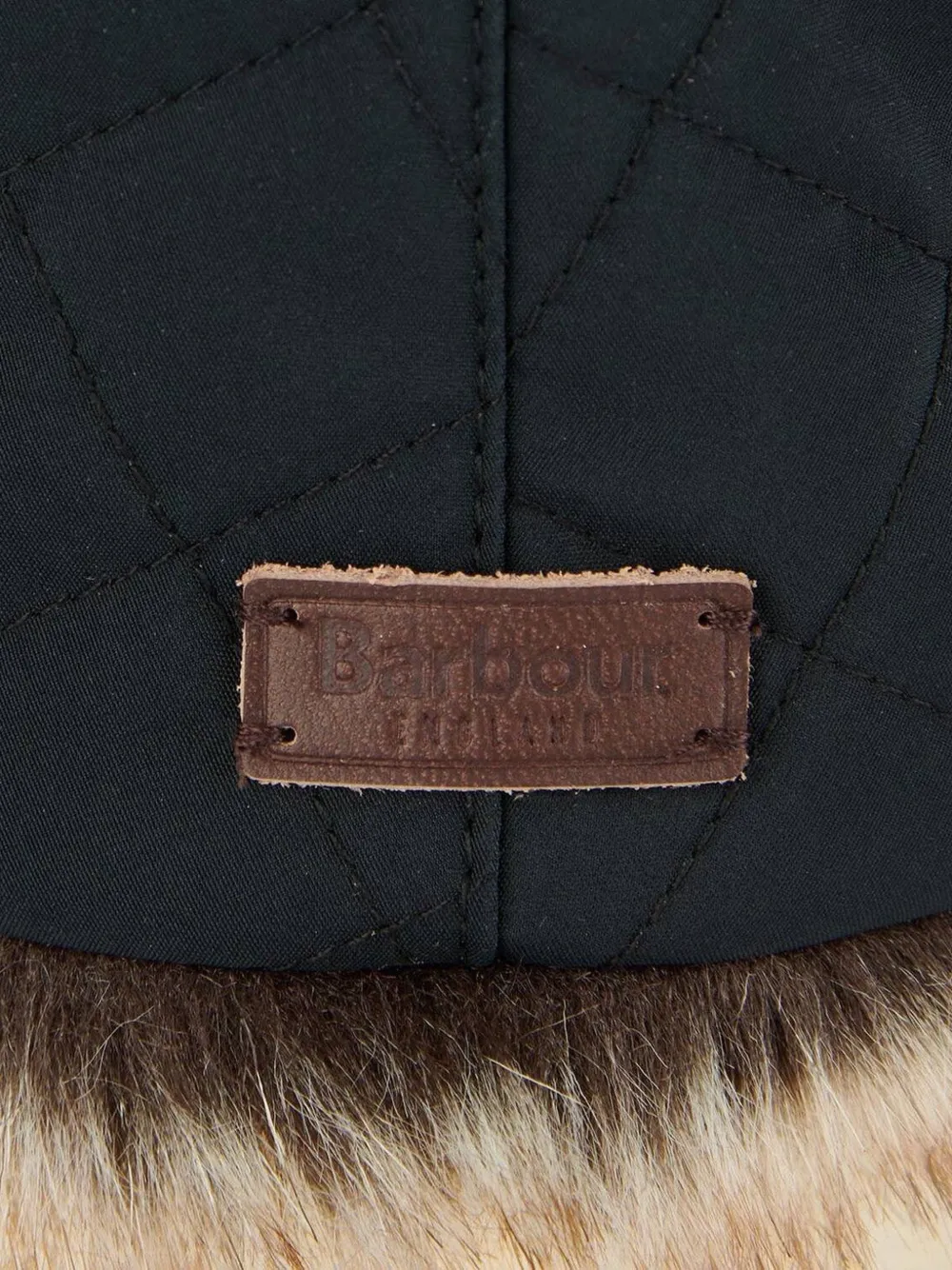 Barbour Cleadon trapper hat Zwart