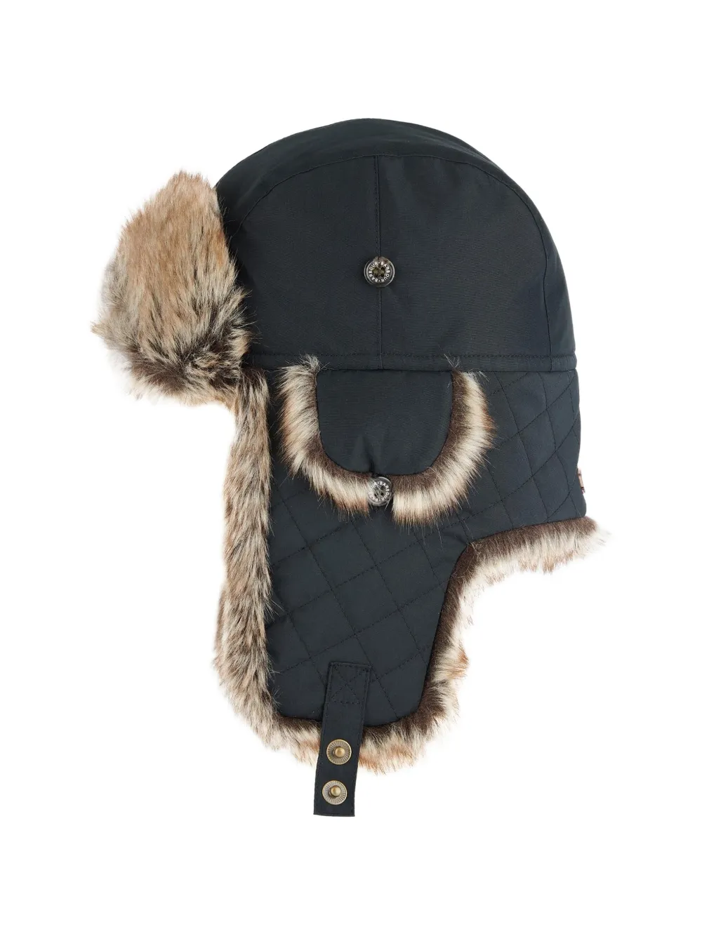 Barbour Cleadon trapper hat Zwart