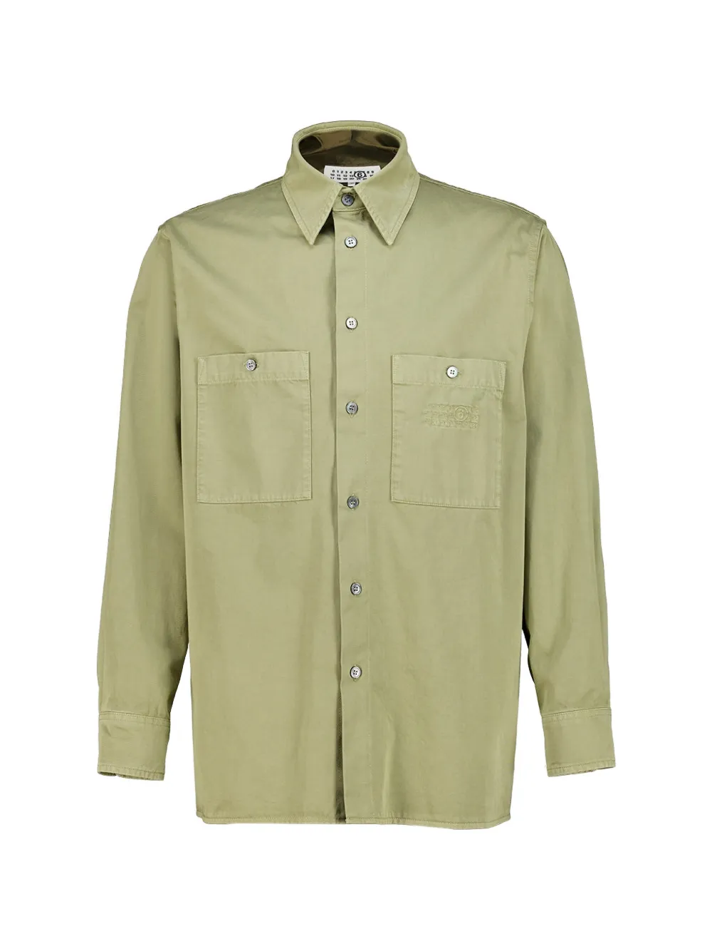 MM6 Maison Margiela button-up shirt Groen