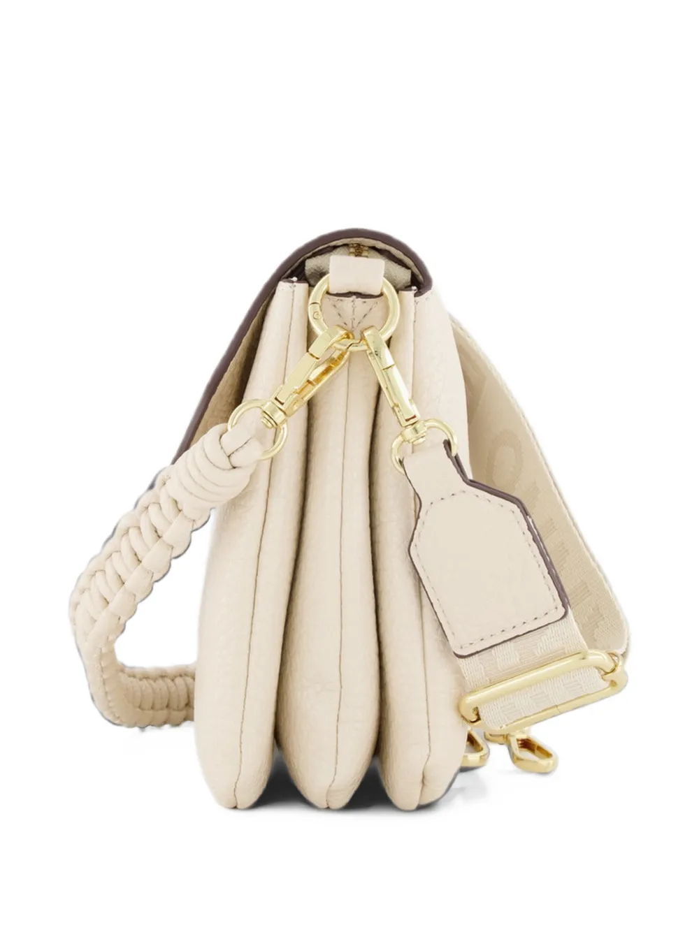 ERMANNO FIRENZE braided-strap shoulder bag Wit