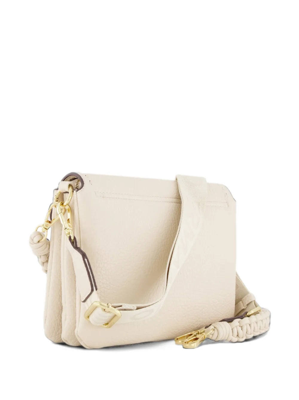 ERMANNO FIRENZE braided-strap shoulder bag Wit