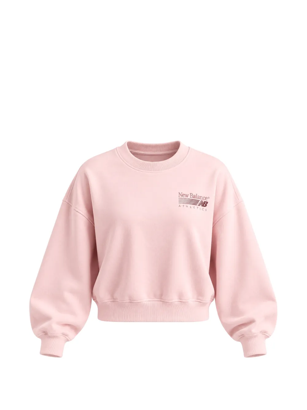 New Balance logo-print sweatshirt - Rosa