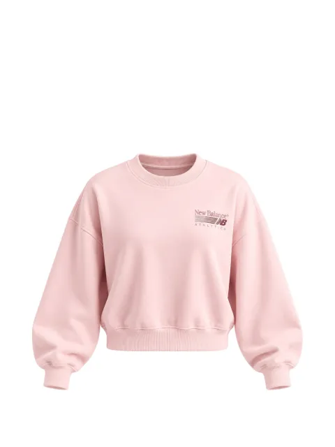 New Balance  logo-print sweatshirt
