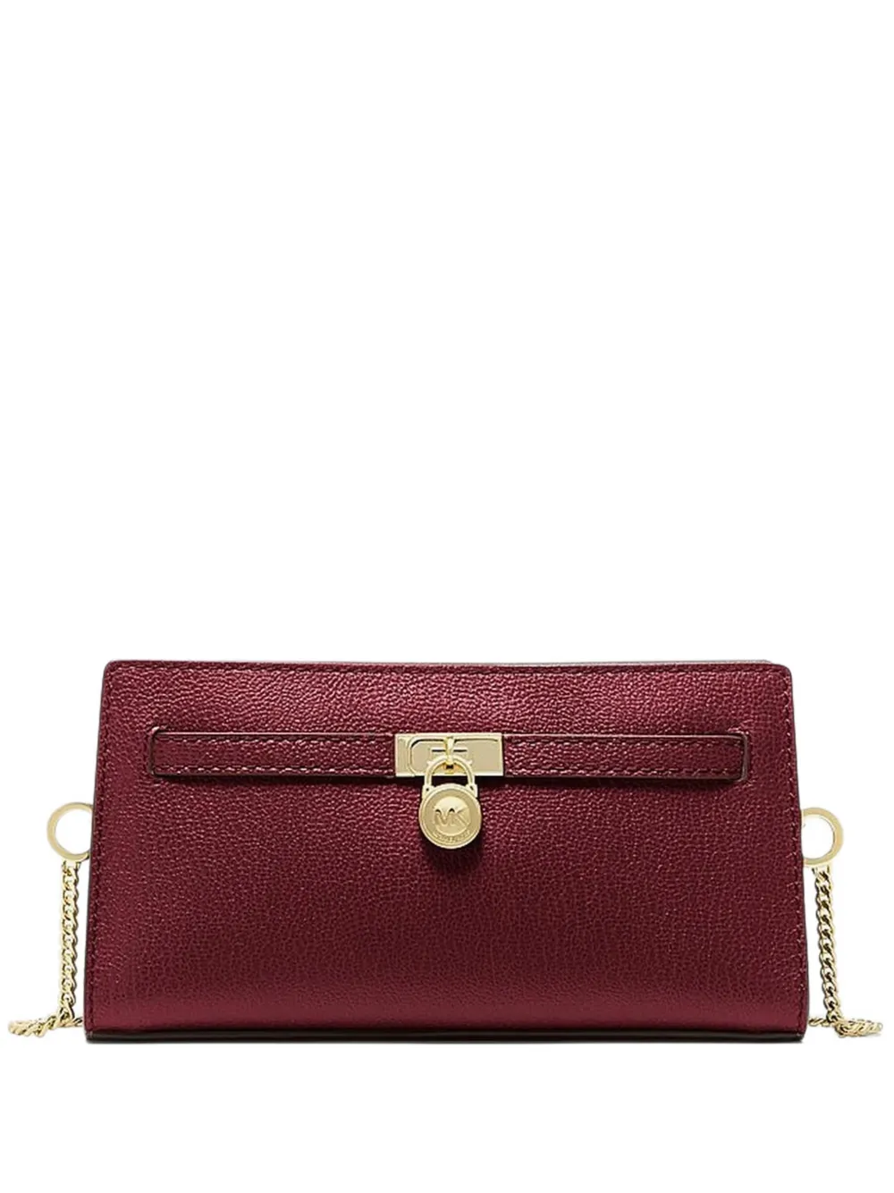Michael Kors Hamilton extra-small leather convertible crossbody bag - Rosso