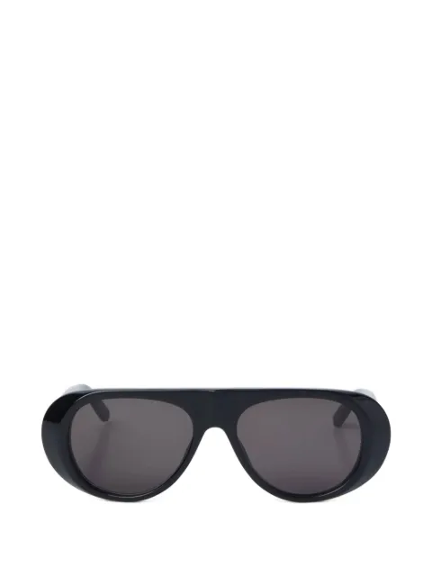 Palm Angels Eyewear palm-tree plaque pilot-frame sunglasses