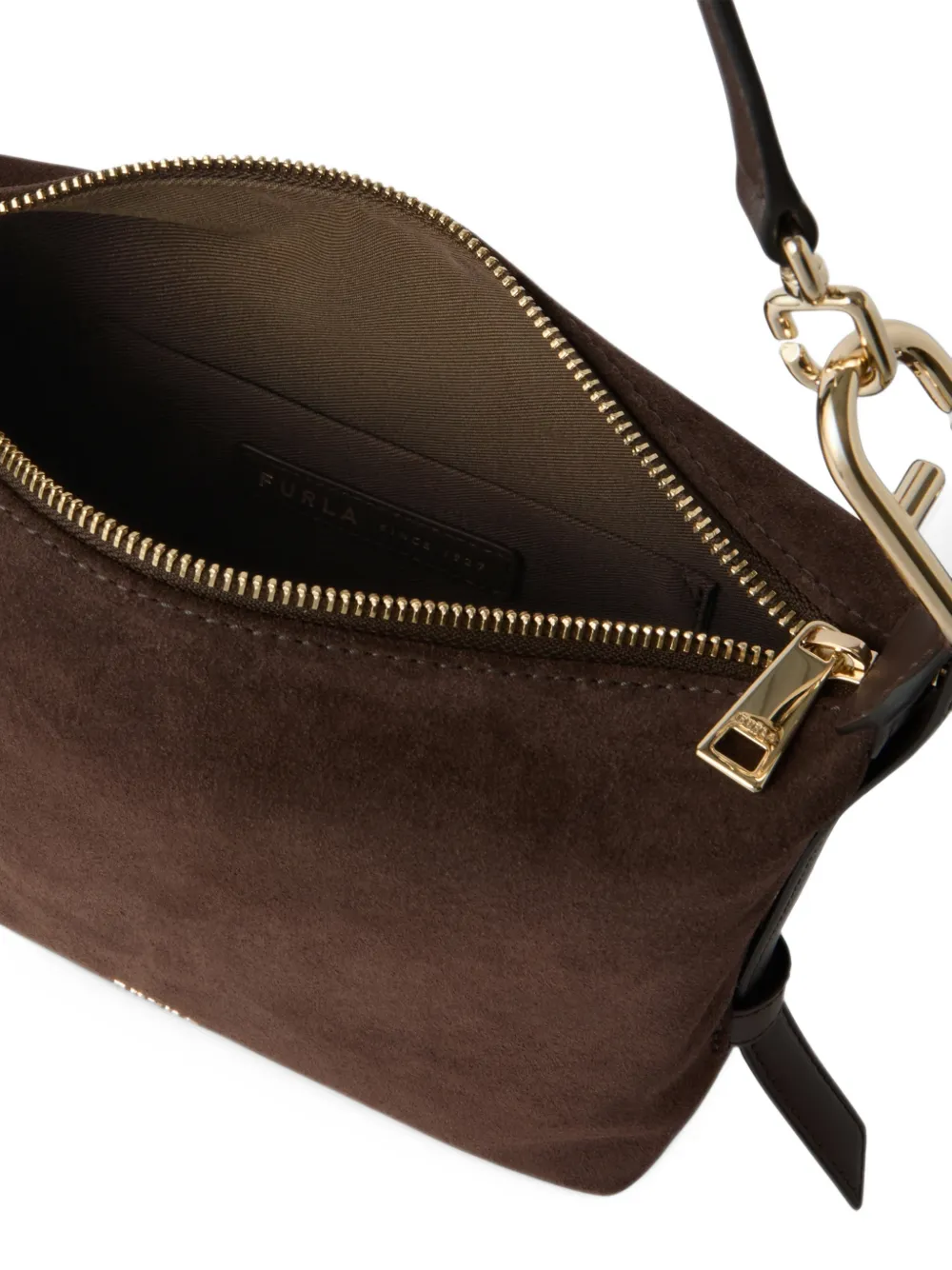 Furla logo-link tote bag Bruin