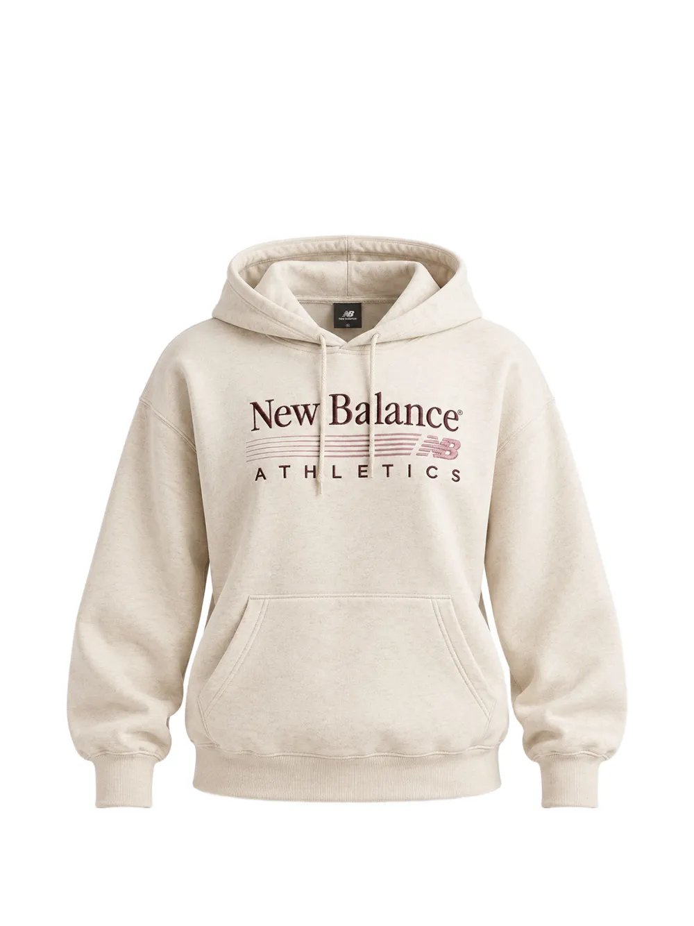 New Balance reimagined graphic fleece jogger pants Blauw