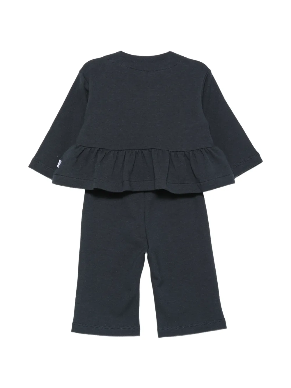 Il Gufo ruffled tracksuit Blauw