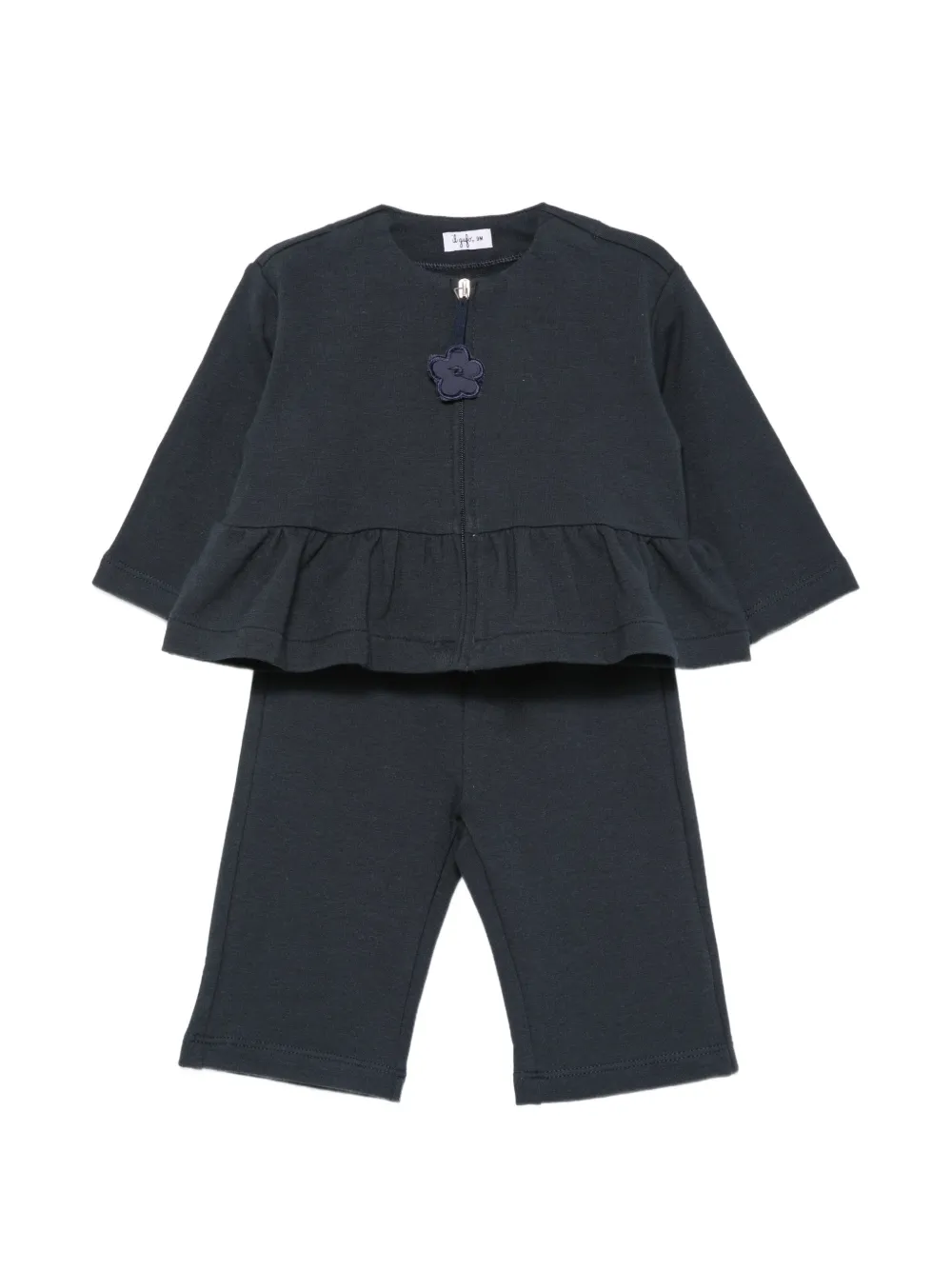 Il Gufo ruffled tracksuit - Blu