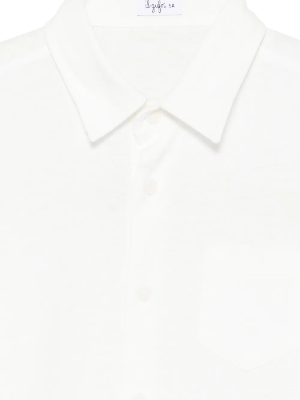 Il Gufo chest-pocket shirt Wit