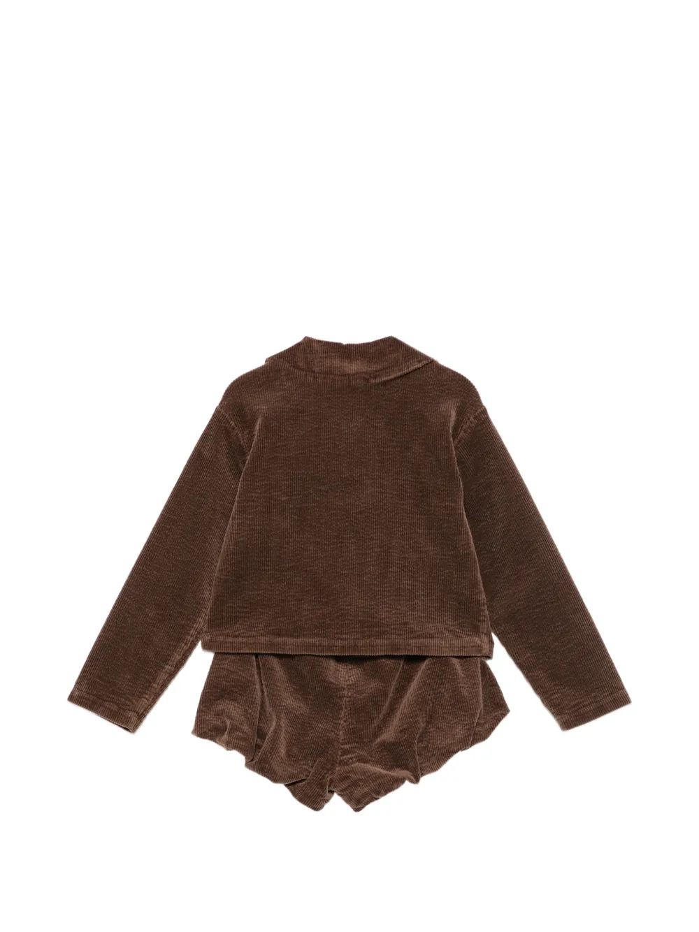Il Gufo corduroy tracksuit Bruin