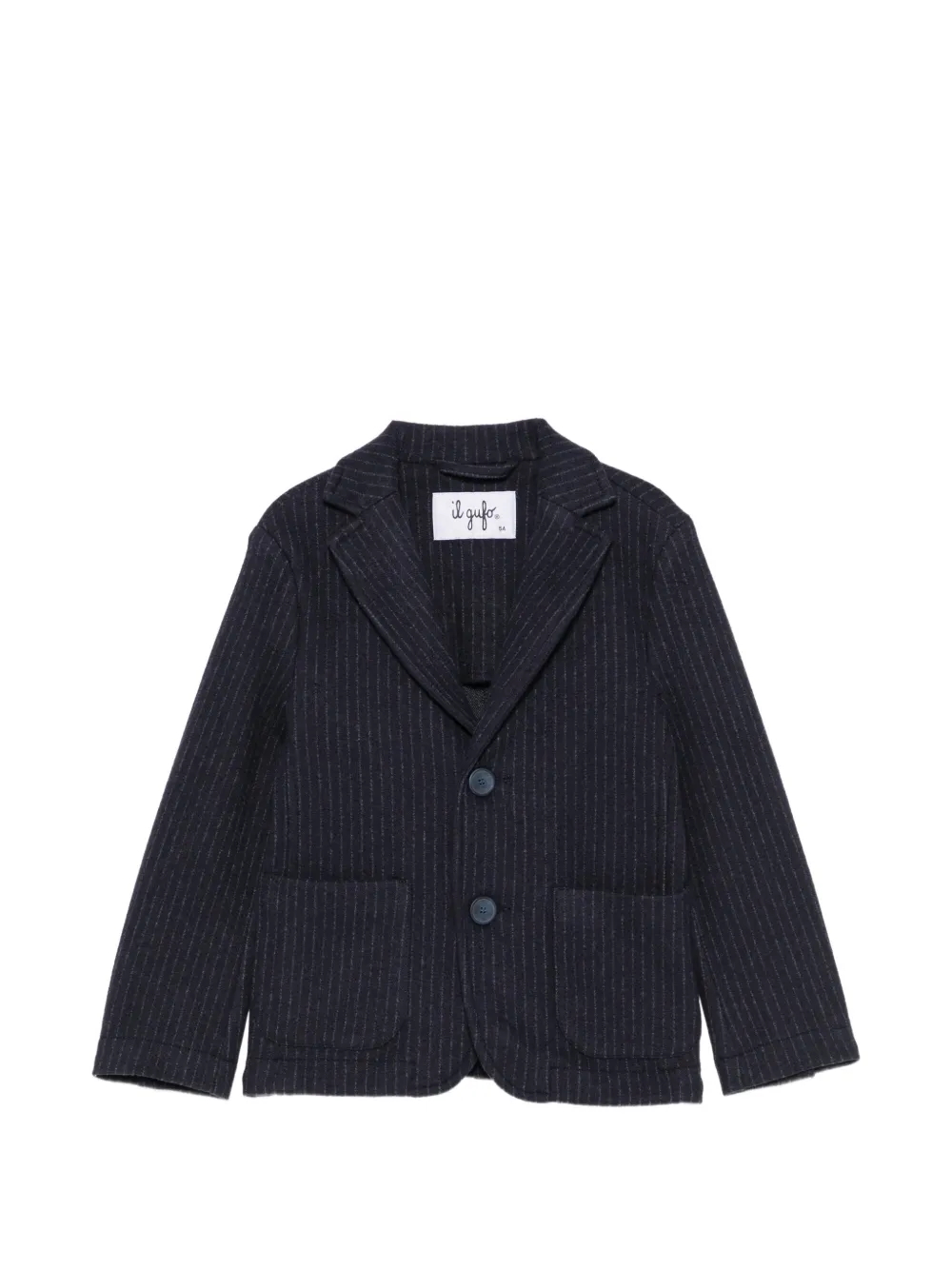 Il Gufo pinstripe-print blazer Blauw