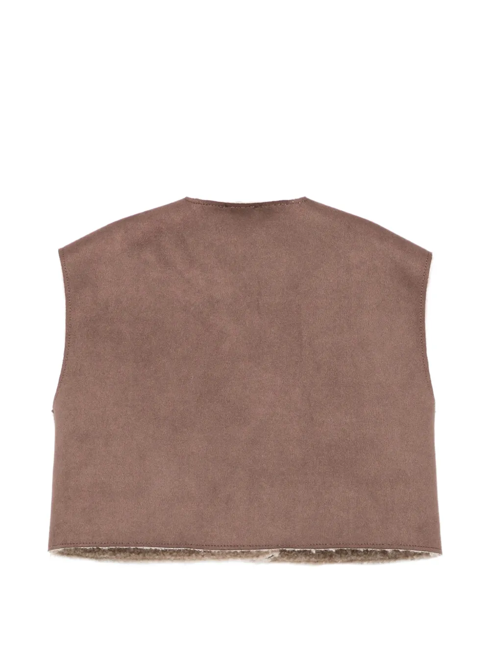 Il Gufo button-up vest Bruin