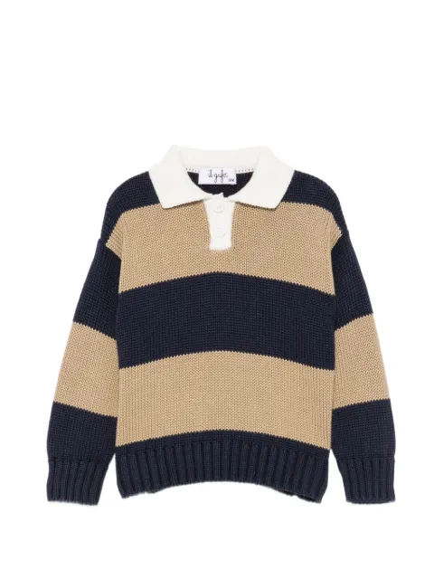 Il Gufo striped chunky-knit sweater