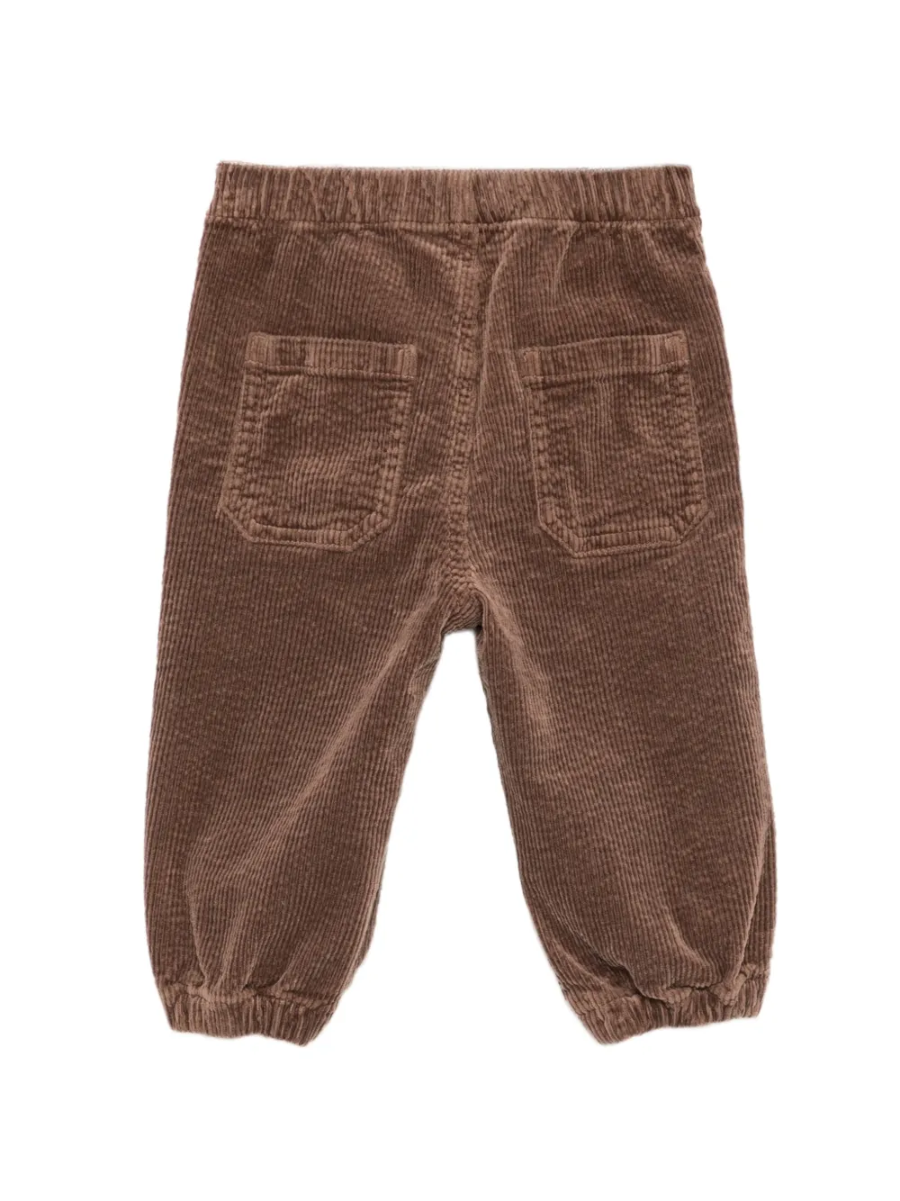 Il Gufo corduroy elasticated-cuff trousers Bruin