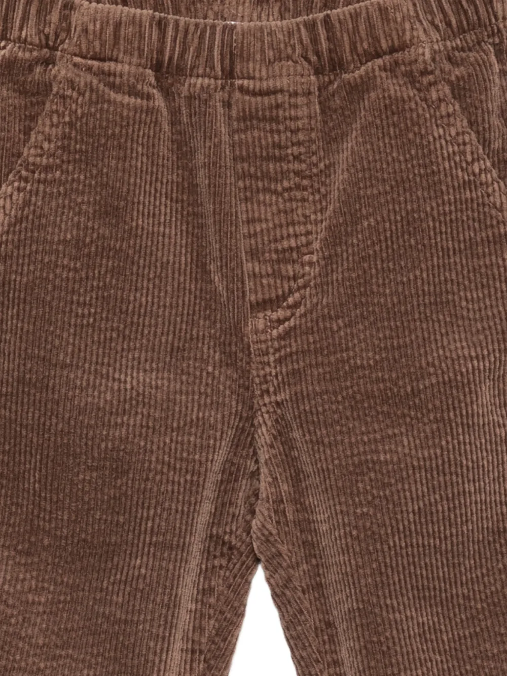 Il Gufo corduroy elasticated-cuff trousers Bruin