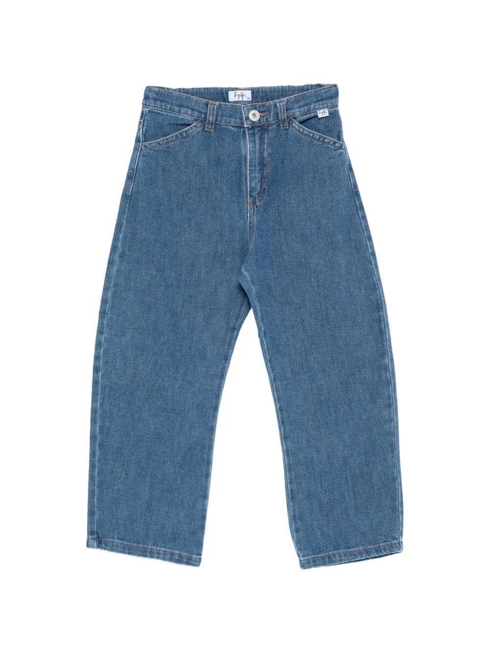 Il Gufo straight-leg jeans Blauw