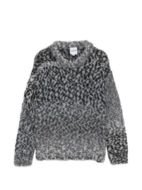 Aspesi Kids chunky-knit melange sweater
