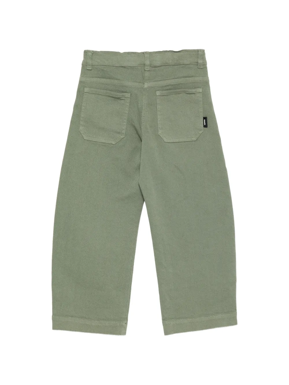 Aspesi Kids straight-leg trousers Groen