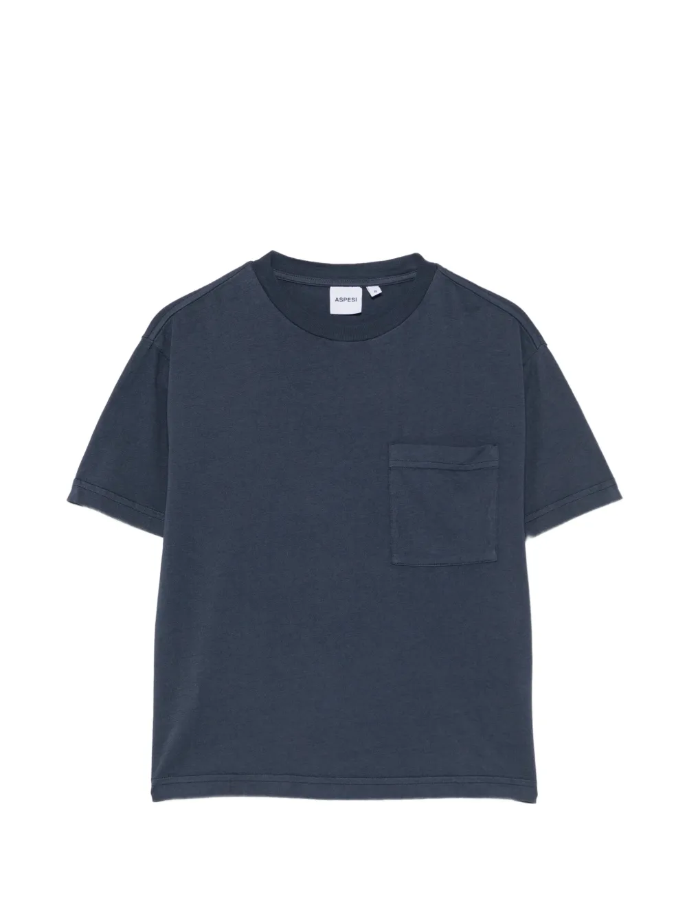 Aspesi Kids chest-pocket T-shirt Blauw
