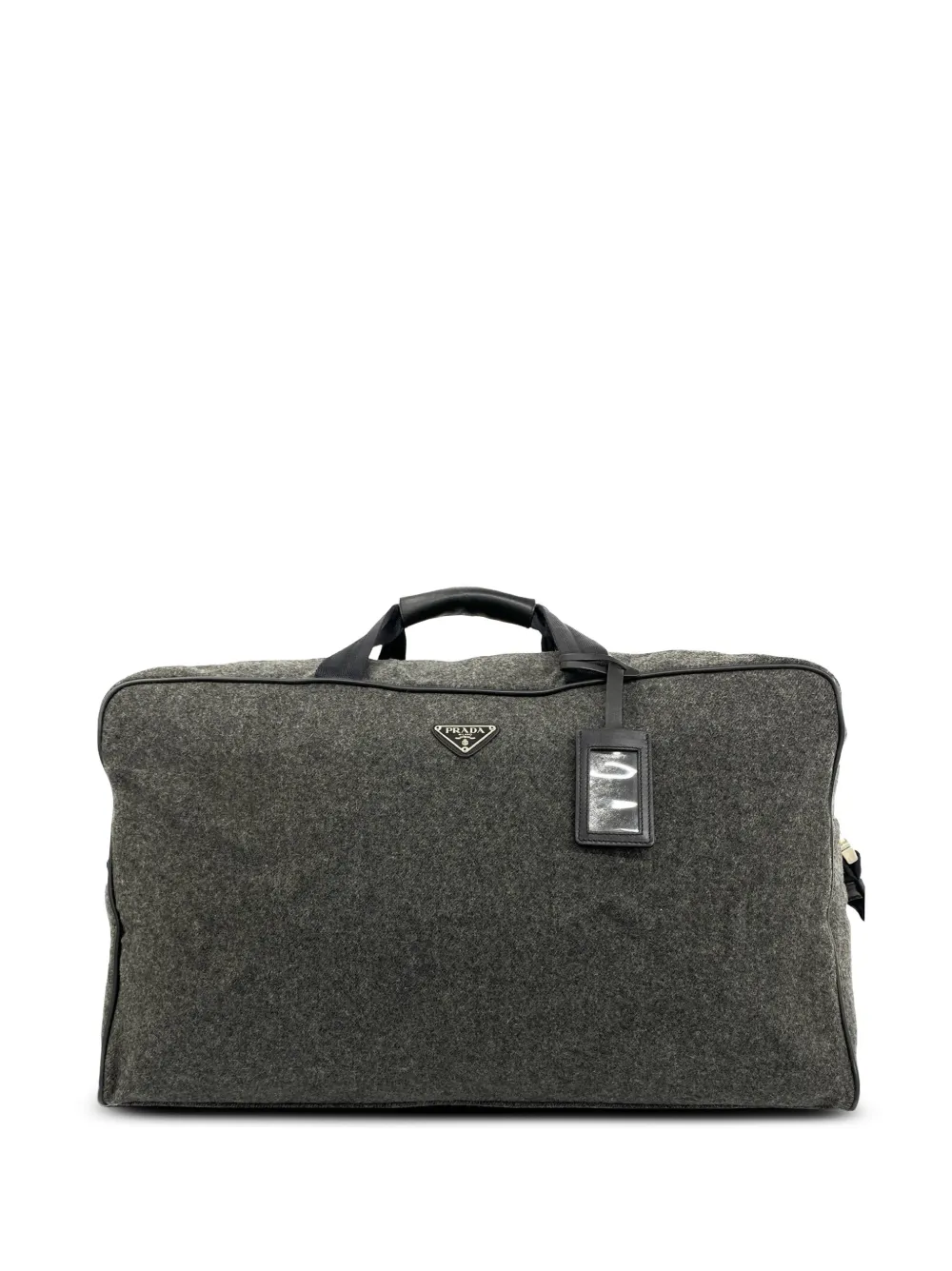 Prada Pre-Owned 2000-2013 Wool travel bag - Grau