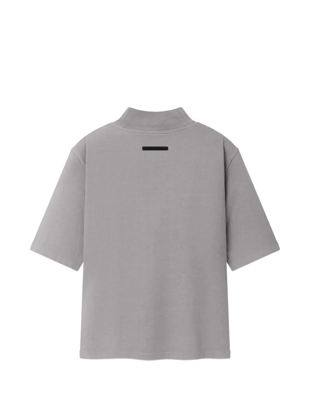 FEAR OF GOD ESSENTIALS Slim-fit T-shirt met opstaande hals Grijs