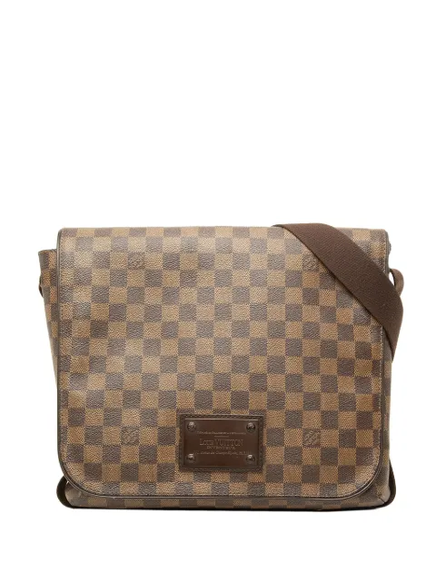 Louis Vuitton Pre-Owned 2009 Damier Ebene Brooklyn MM crossbody bag
