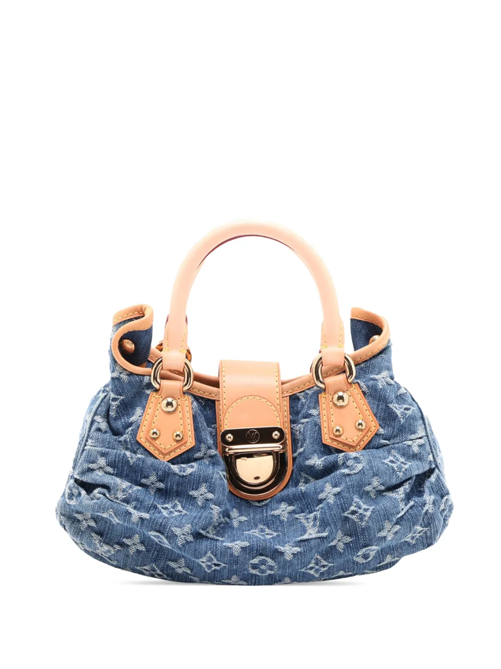 Louis Vuitton Pre-Owned 2006 Monogram Denim Pleaty handbag - Blu