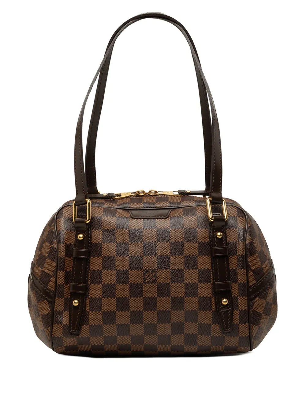 Louis Vuitton Pre-Owned 2010 Damier Ebene Rivington PM shoulder bag - Marrone