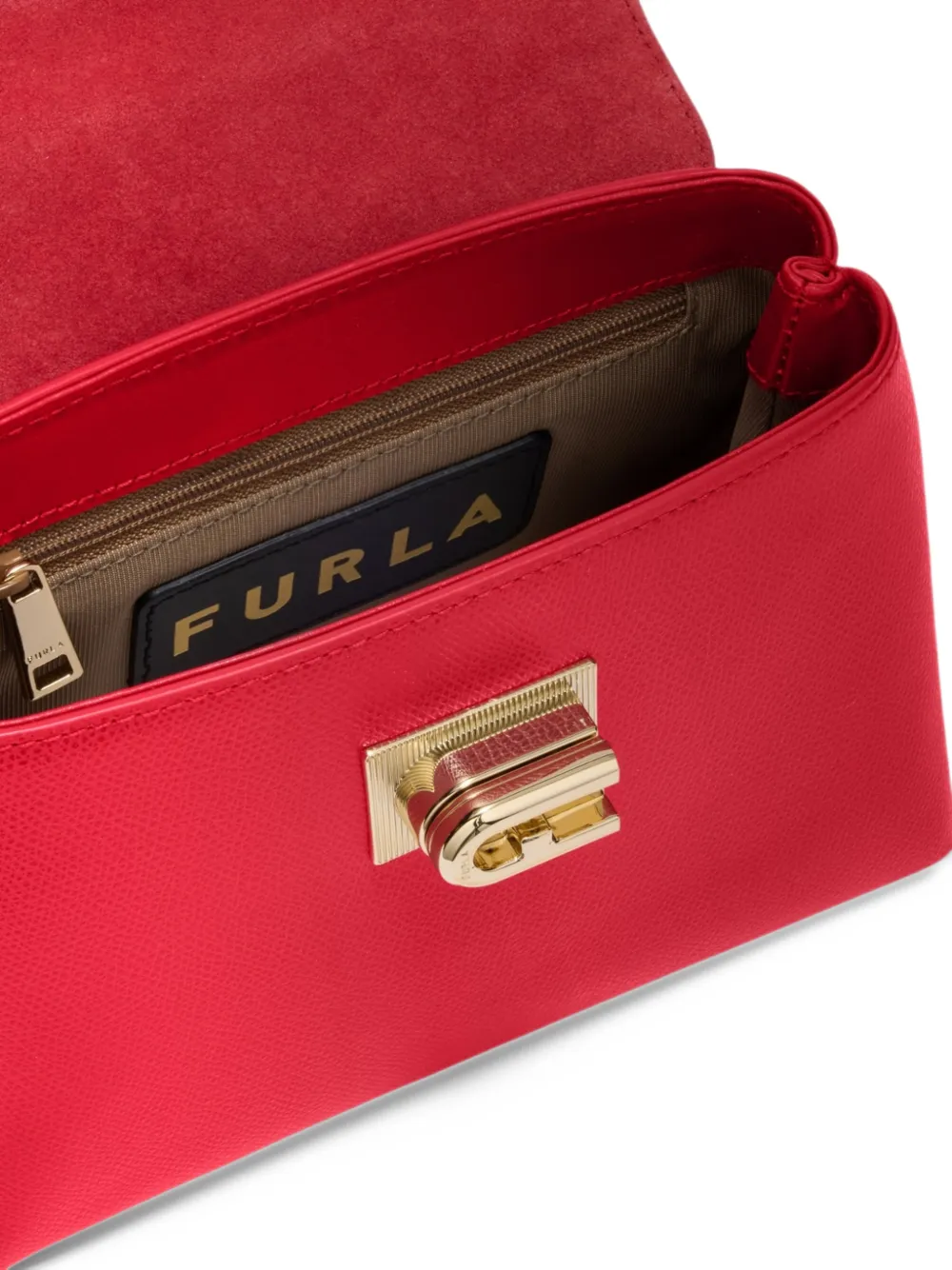 Furla 1927 top handle mini Rood