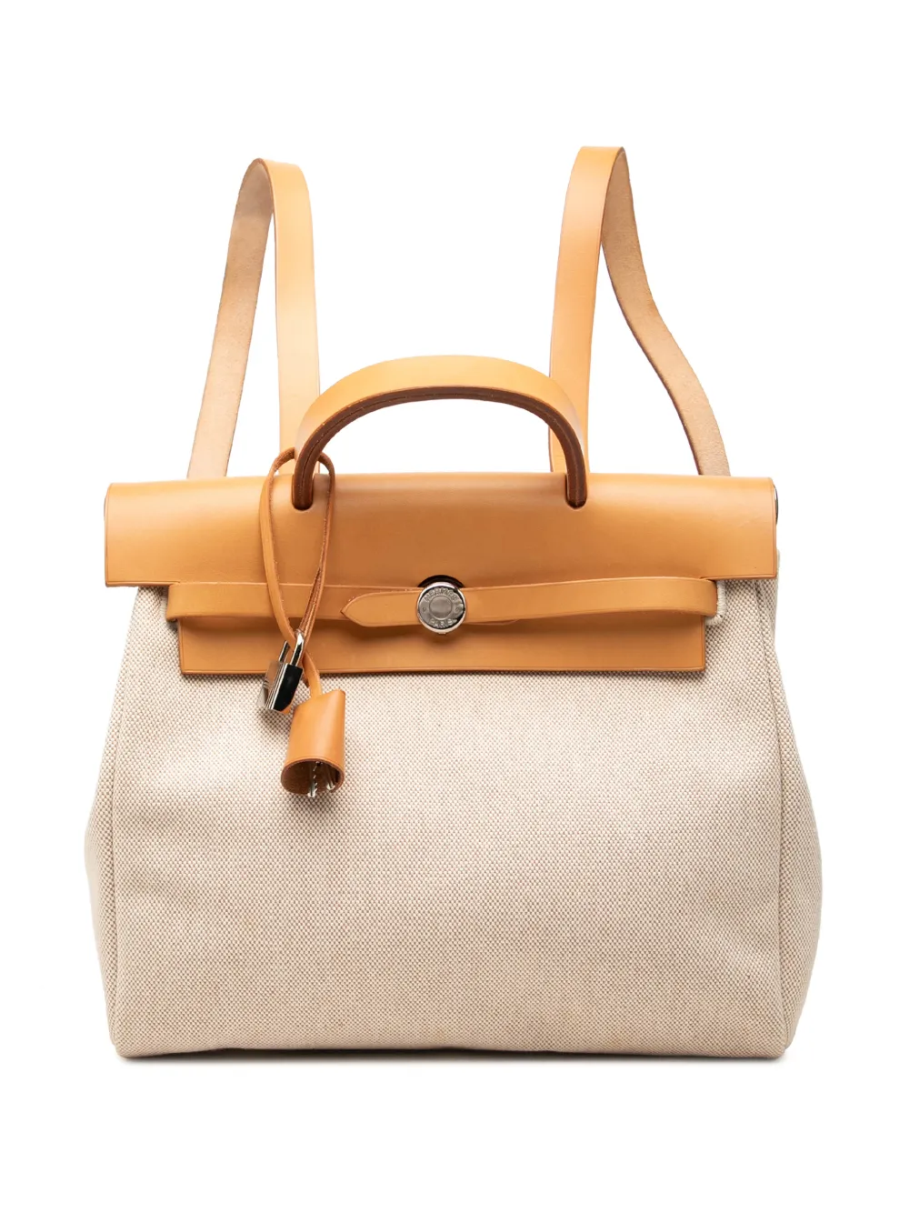 Hermès Pre-Owned 2003 Toile Herbag PM backpack - Nude