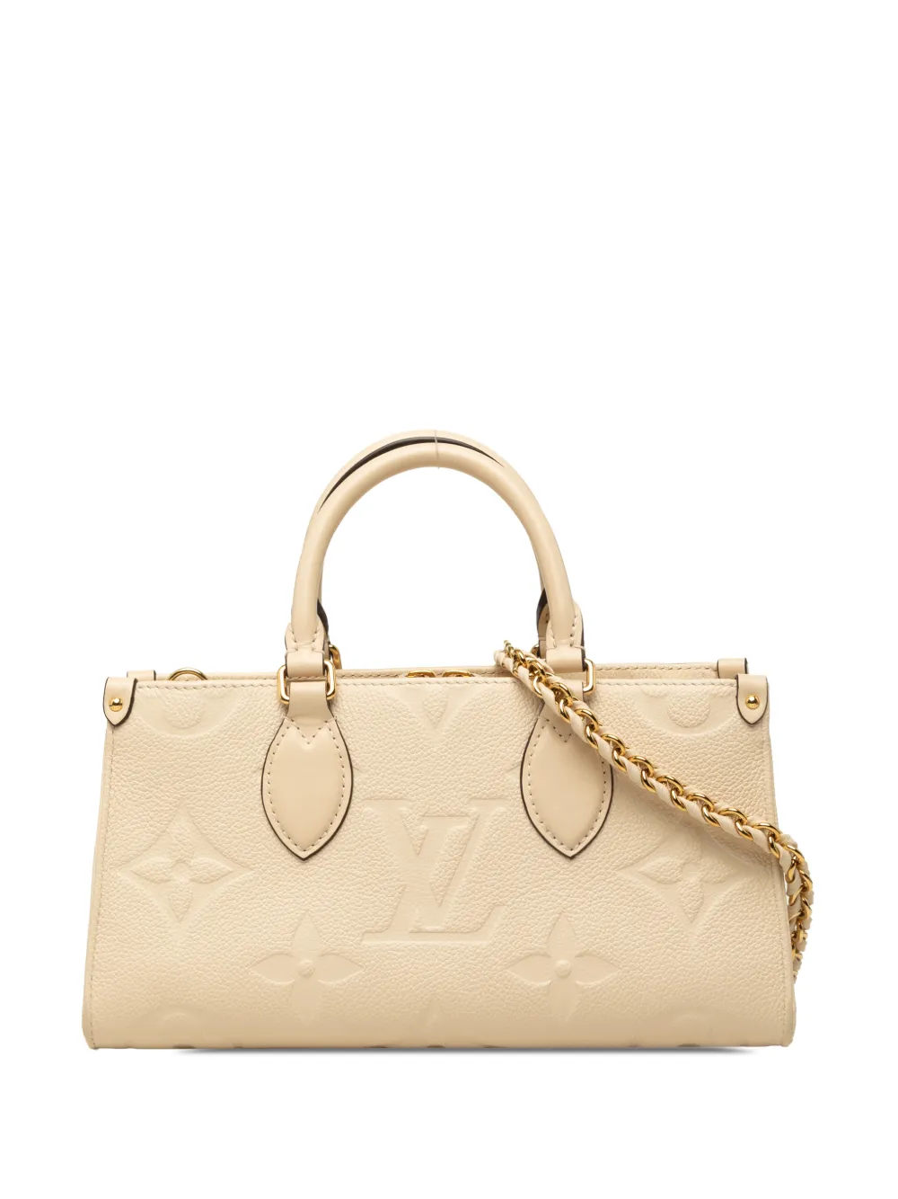 Louis Vuitton Pre-Owned 2010-2026 Monogram Giant Empreinte OnTheGo East West satchel - Marrone