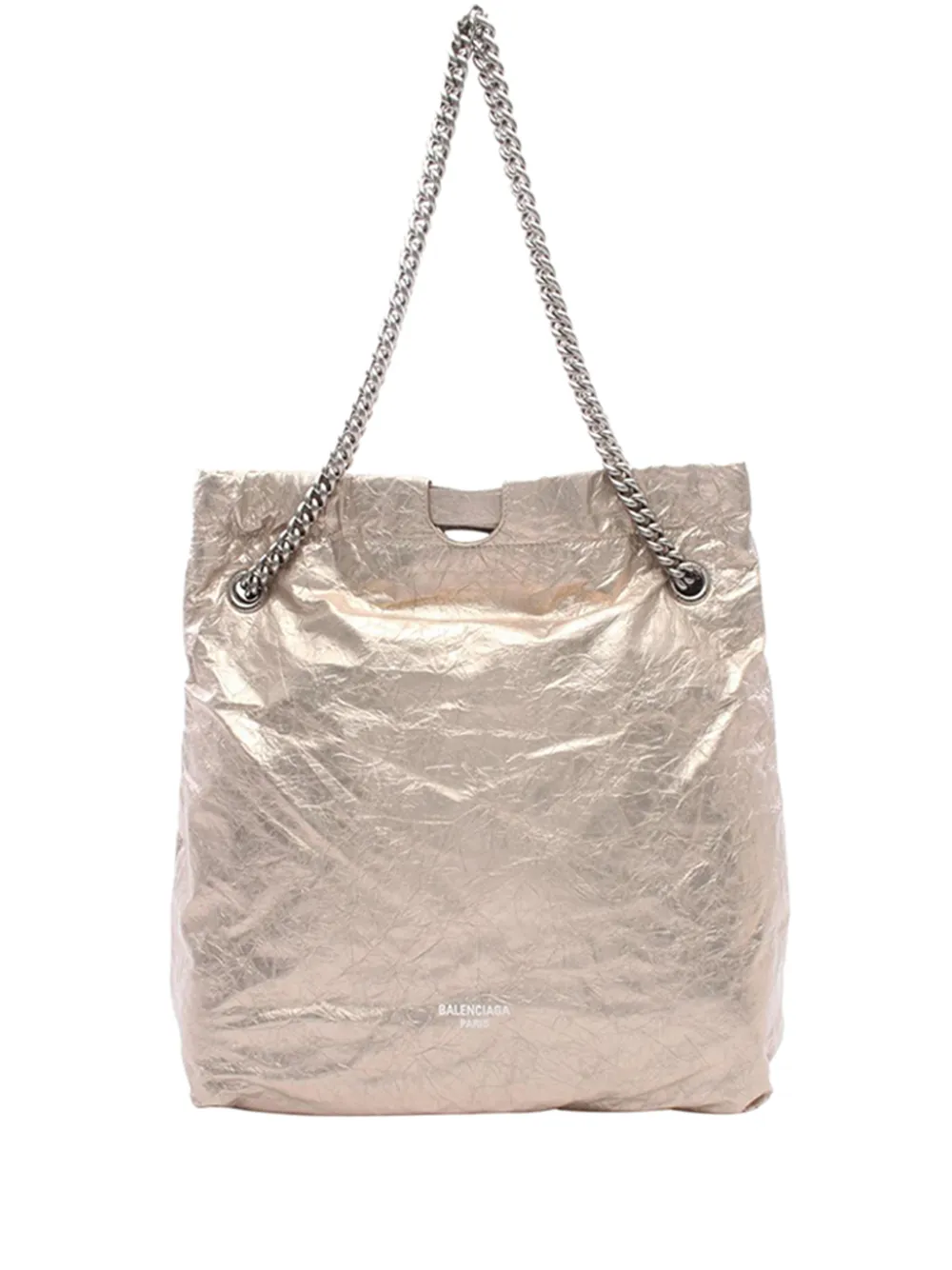 Balenciaga Pre-Owned 2015-2026 Medium Calfskin Crush tote bag - Metallic