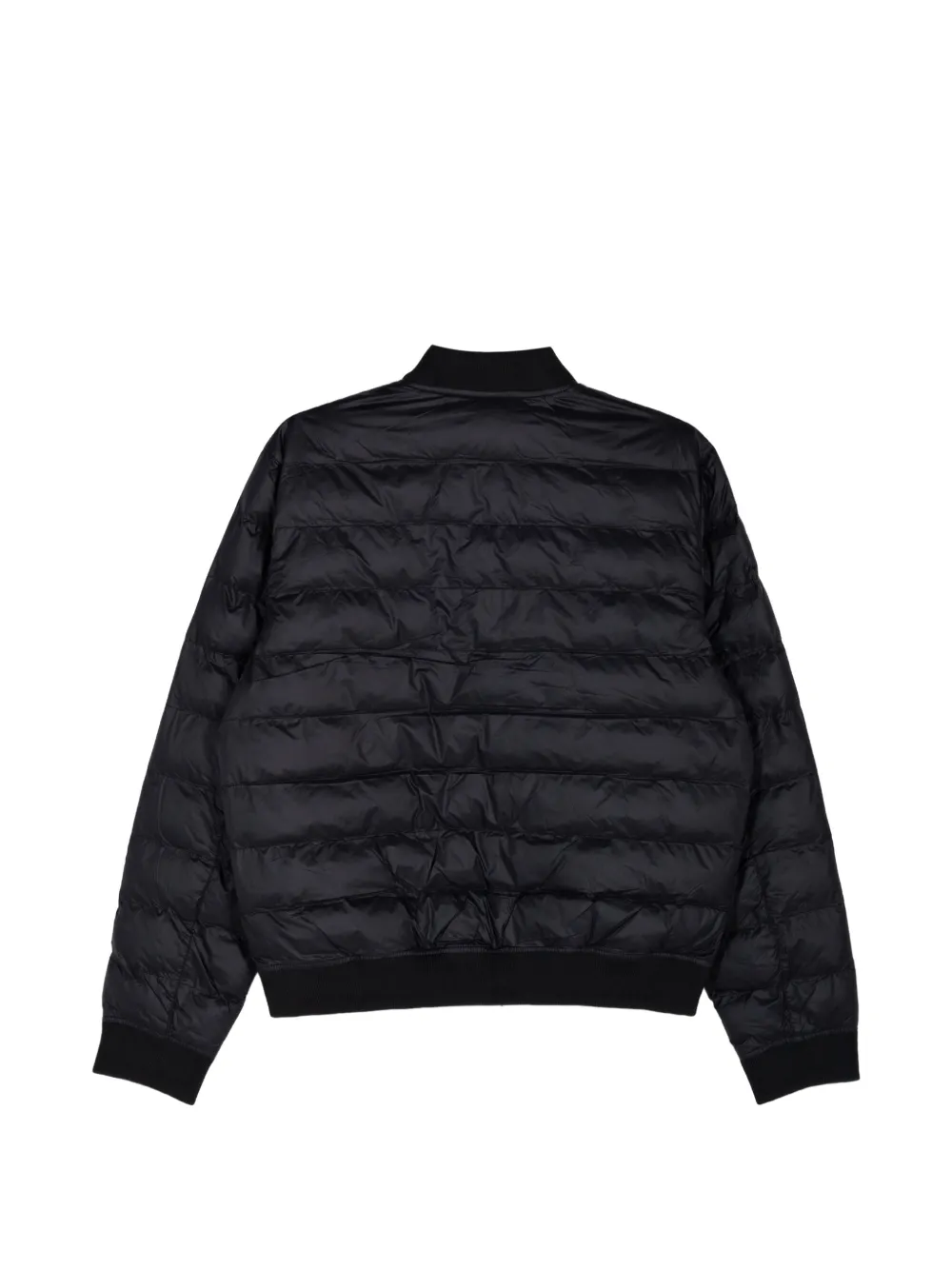 POLO RALPH LAUREN KIDS quilted bomber jacket Zwart
