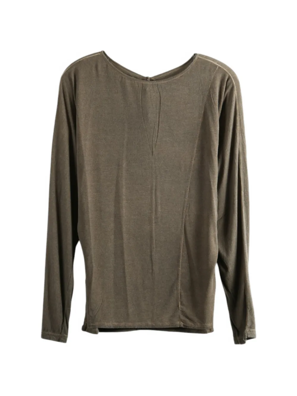 Uma Wang boat-neck blouse Bruin