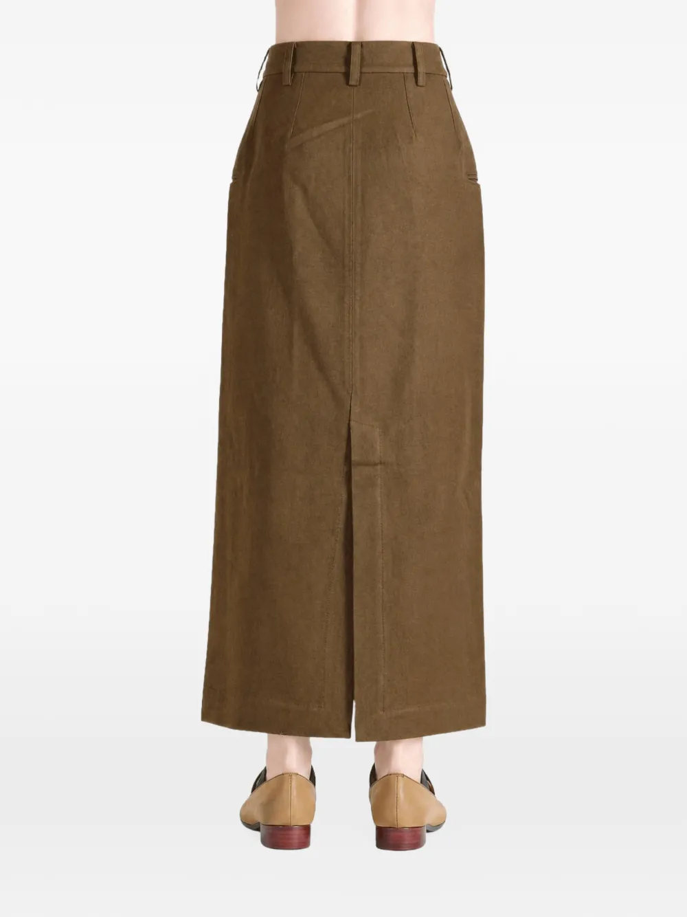 Uma Wang wrap midi skirt Bruin