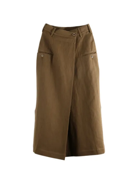 Uma Wang  wrap midi skirt