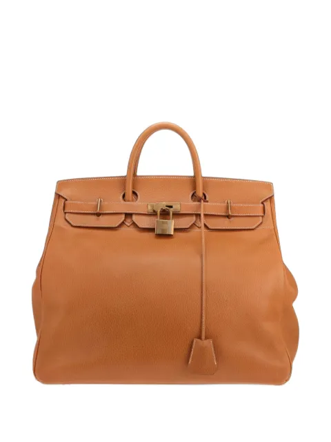 Hermès Pre-Owned 1991 Haut leather tote bag