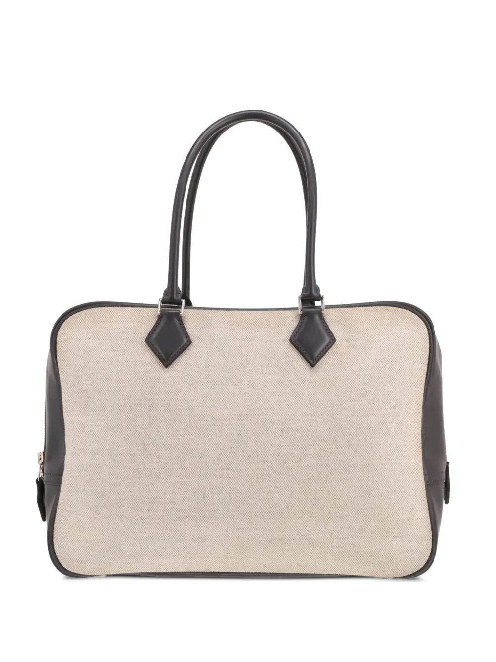 Hermès Pre-Owned 2007 Plume canvas tote bag - Neutrals