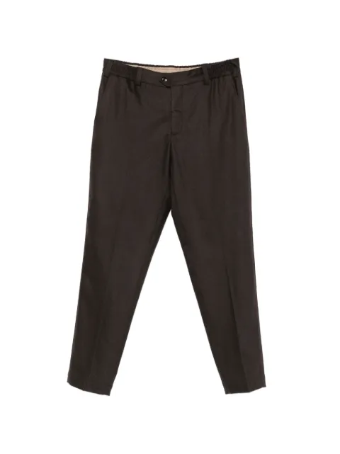 PT Torino elasticated-waist tapered trousers