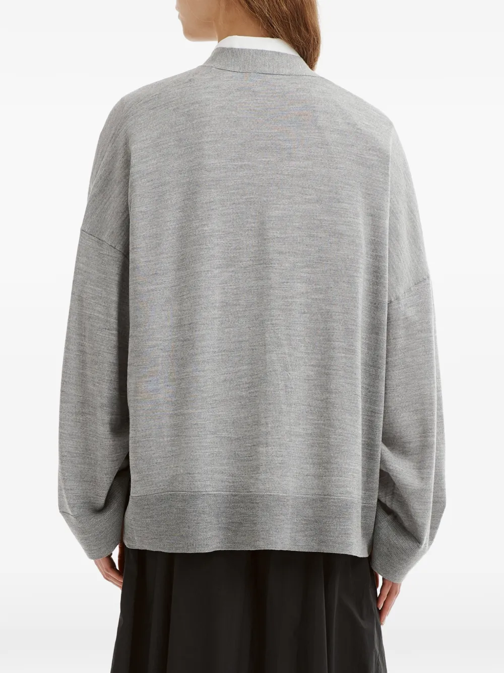 Enföld V-neck cardigan Grijs
