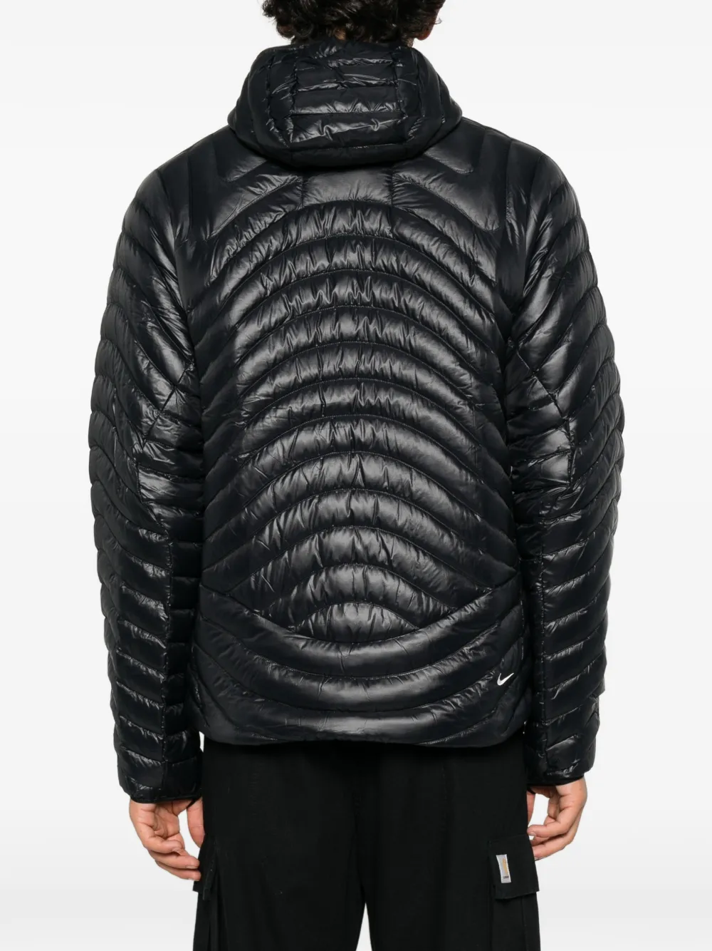 Nike ACG hooded quilted jacket Zwart