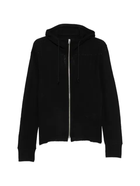 TONYWACK zip-up drawstring hoodie