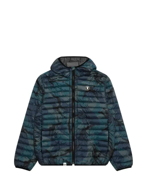 AAPE BY *A BATHING APE® camouflage-print hooded jacket