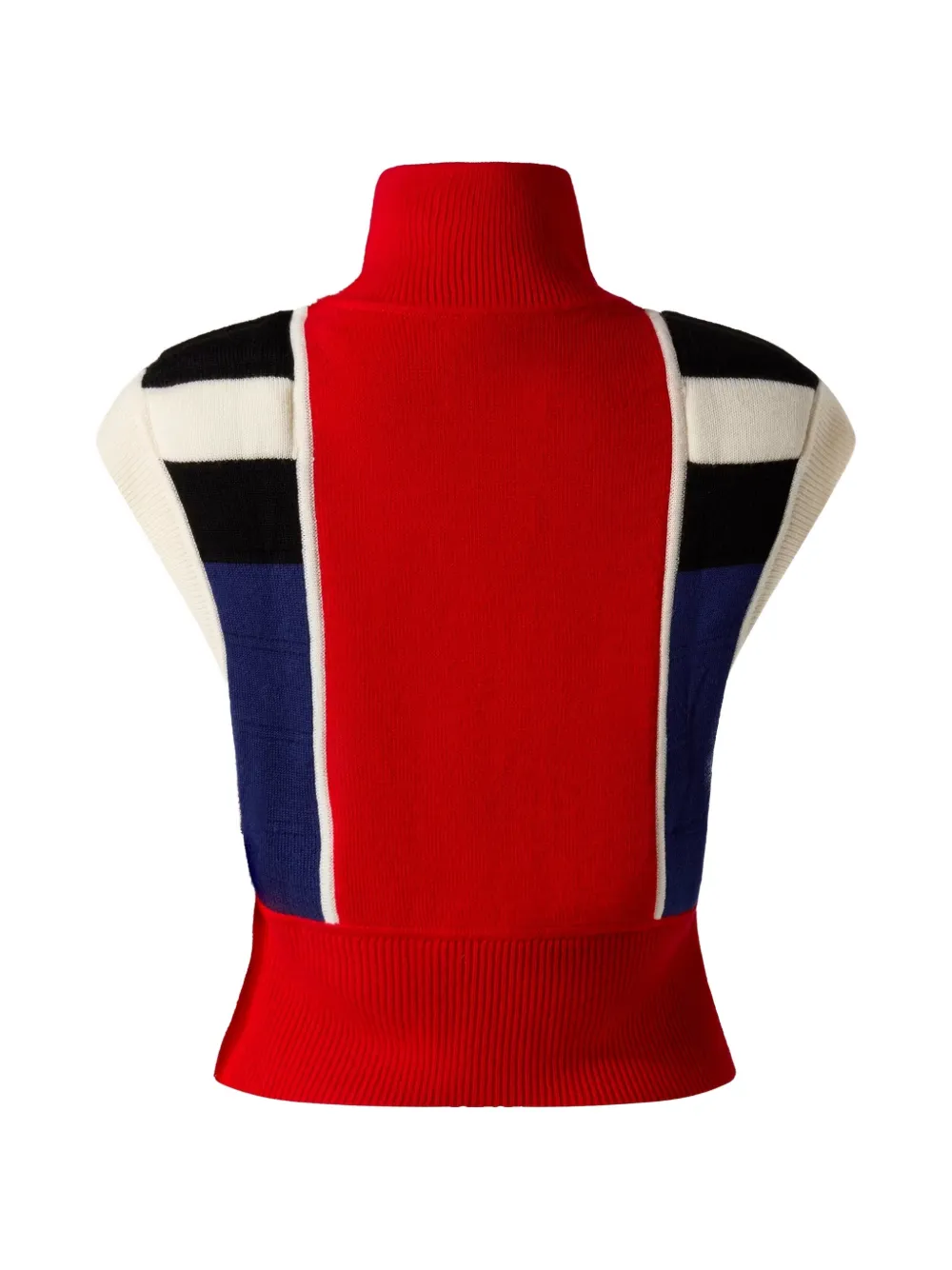 Perfect Moment merino wool Racer gilet Rood