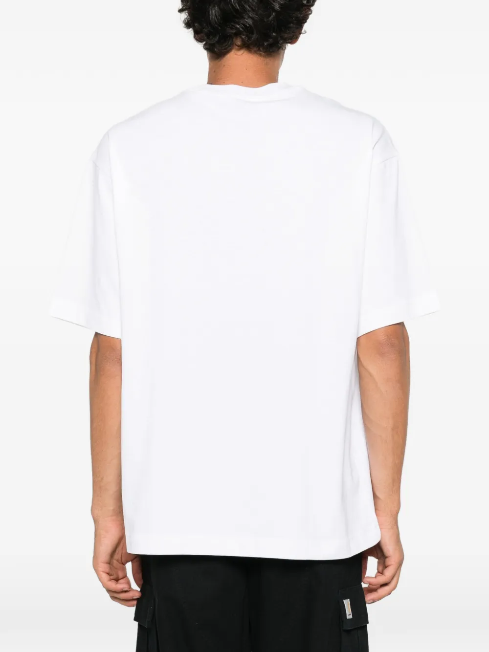 Nike slogan-print T-shirt Wit