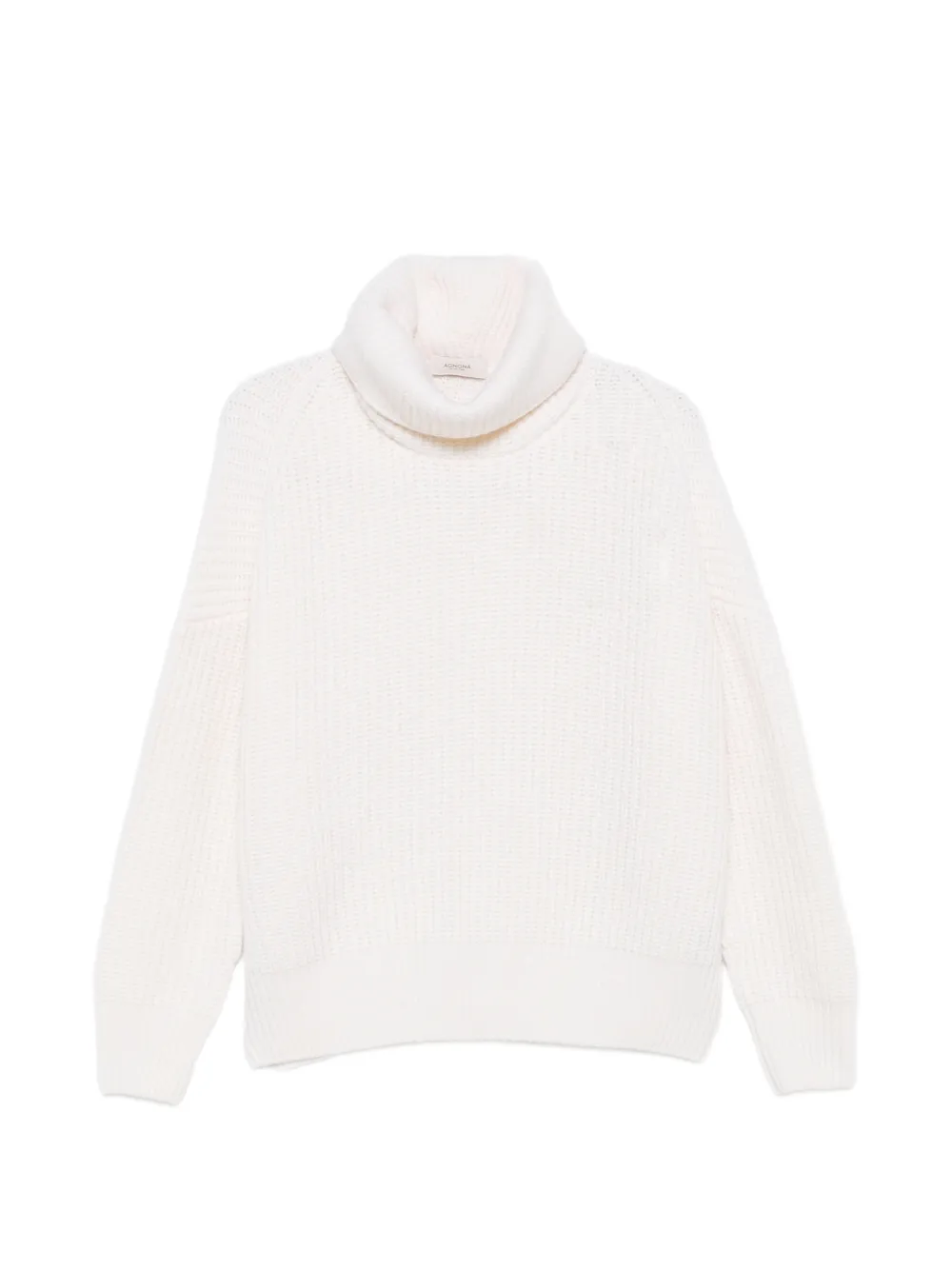 Agnona Ribgebreide coltrui Beige