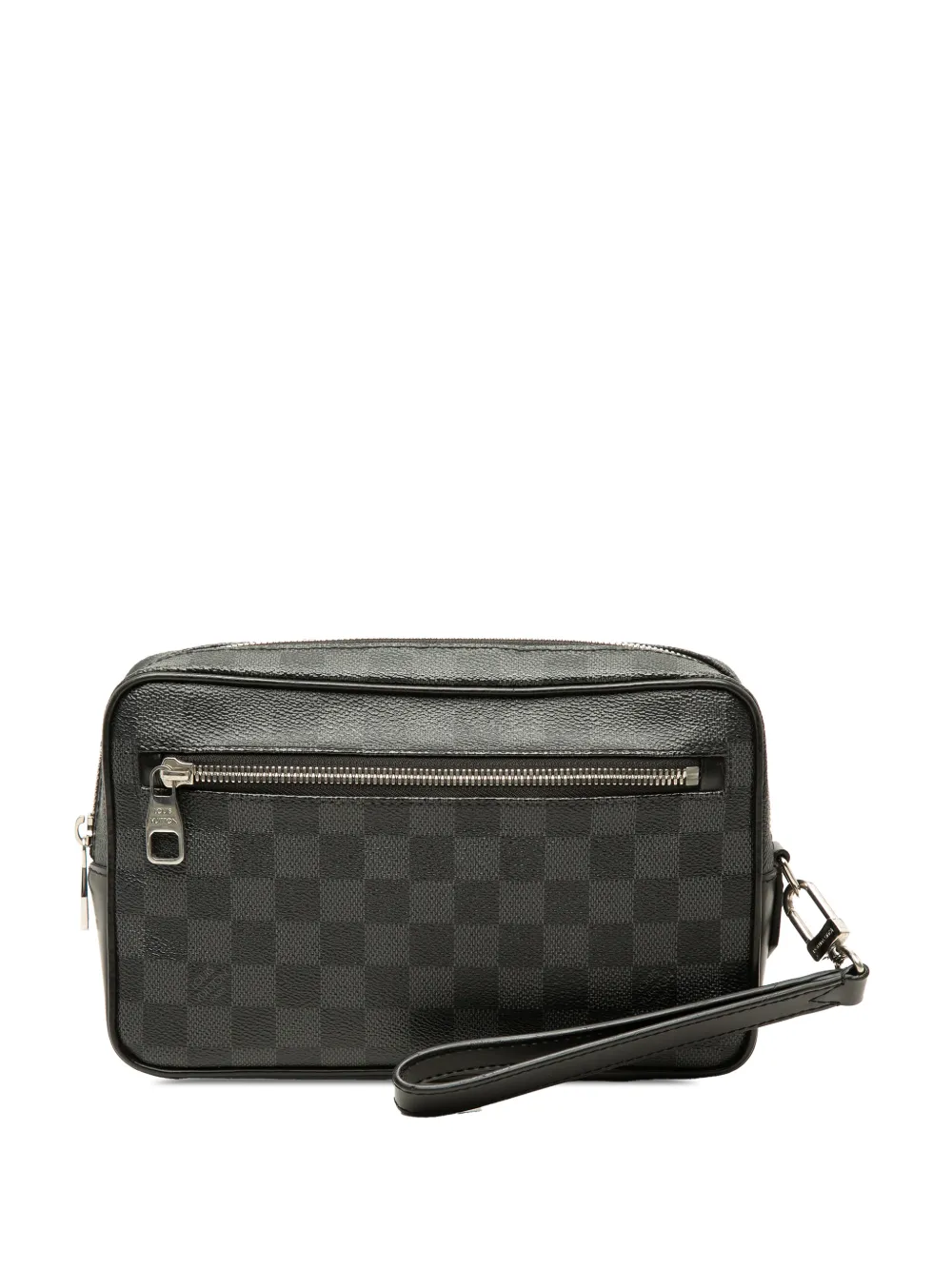 Louis Vuitton Pre-Owned 2019 Damier Graphite Kasai clutch bag - Nero