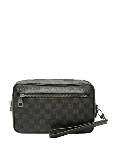 Louis Vuitton Pre-Owned 2019 Damier Graphite Kasai clutch bag