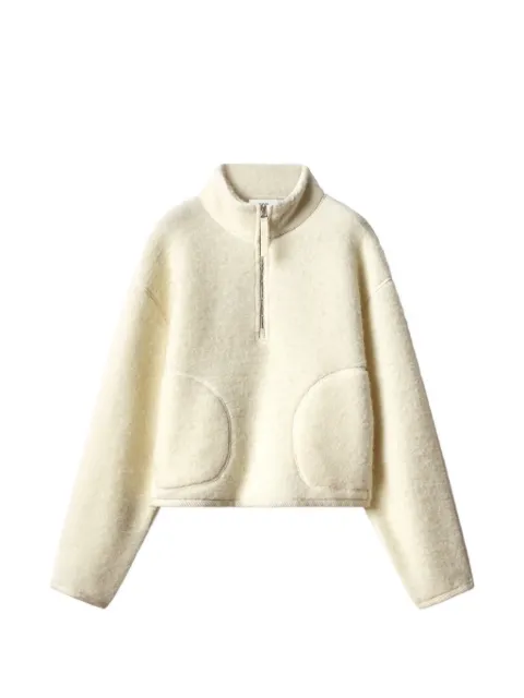 Maison Kitsuné chamarra con medio cierre